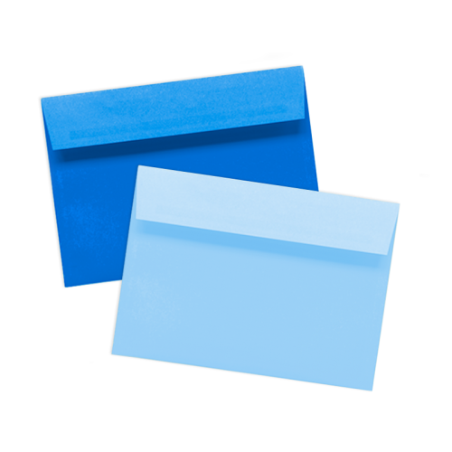Envelop Blauw Bestellen